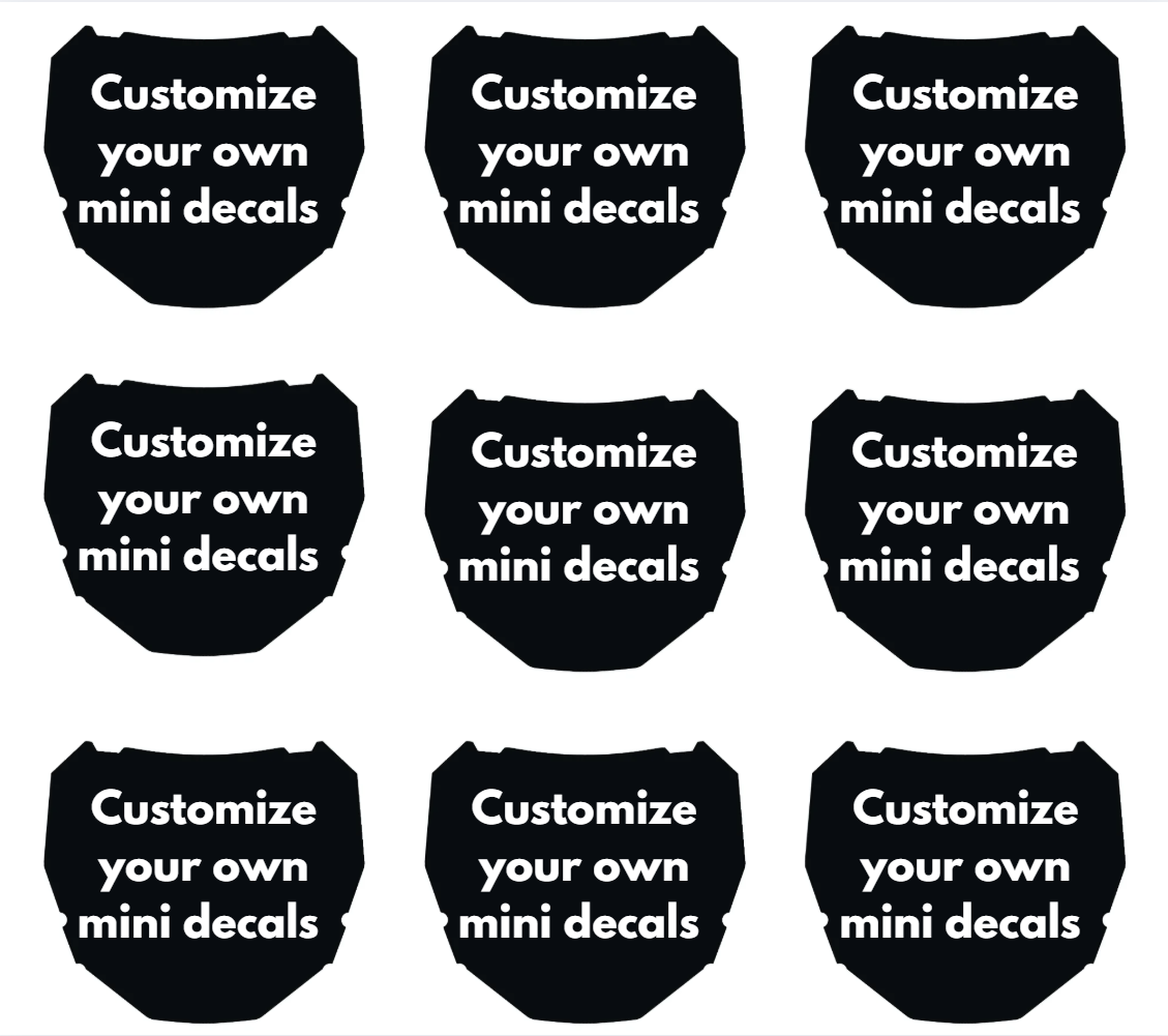 Mini Decals